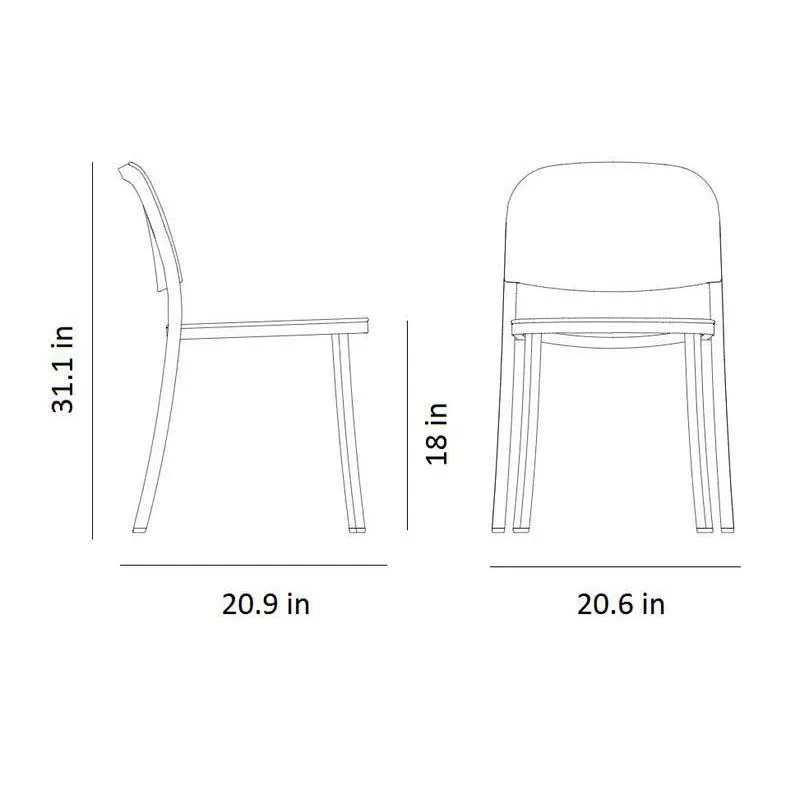 1 Inch Reclaimed Chair