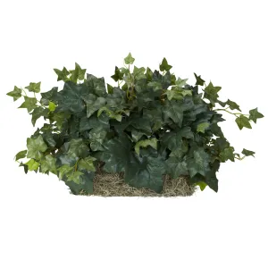 14" Artificial Ivy Set on Foam Sheet - Low Maintenance, Life-Like & Vibrant Silk Plants For Busy People.
