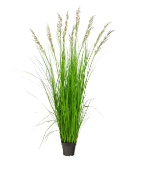 40" Artificial Onion Grass Plant - Low Maintenance, Life-Like & Vibrant Silk Plants For Busy People.