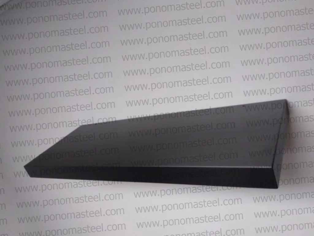 42"x12"x2.0" (cm.107x30.5x5.1) painted stainless steel floating shelf
