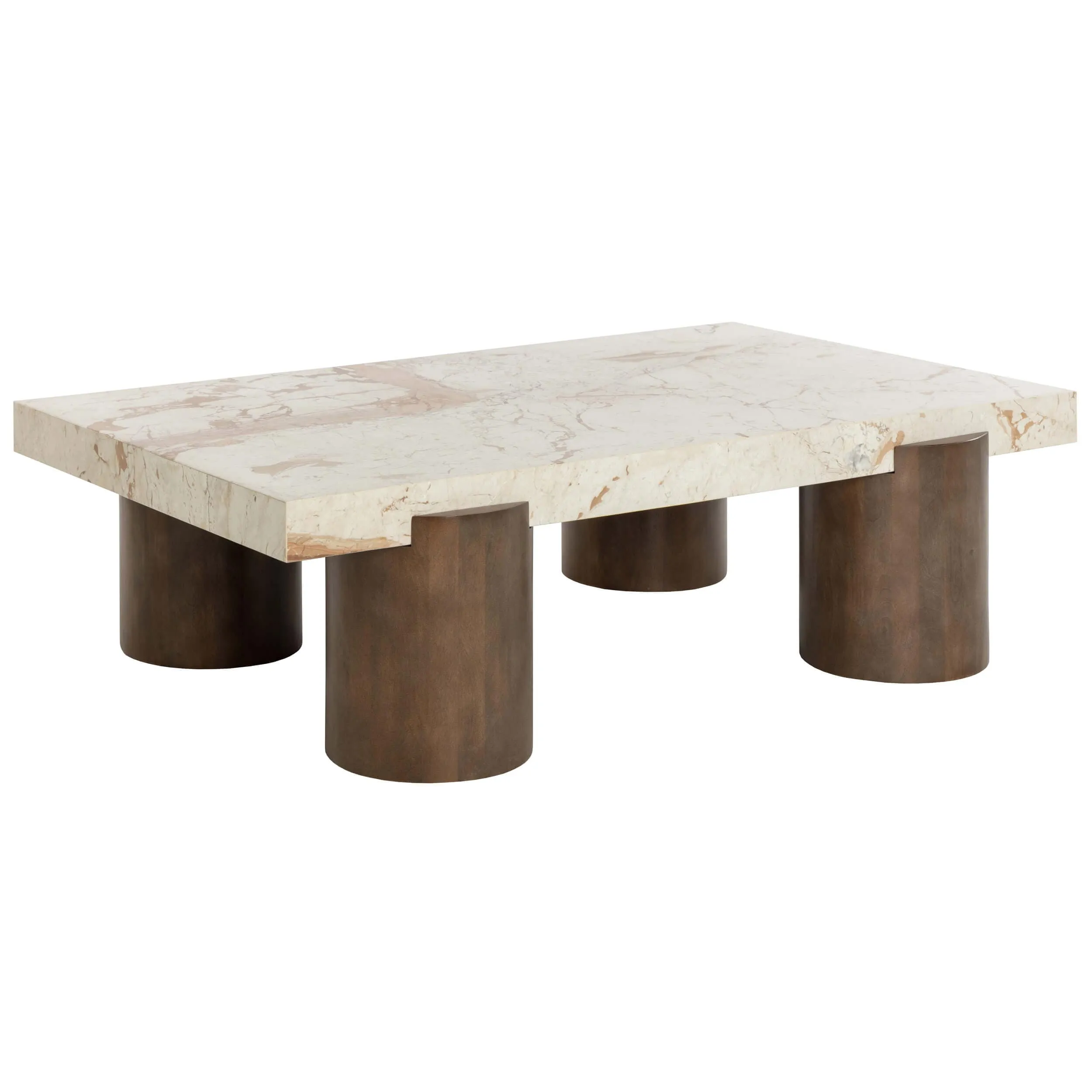 Stylish Ardi Dark Mango Wood Coffee Table
