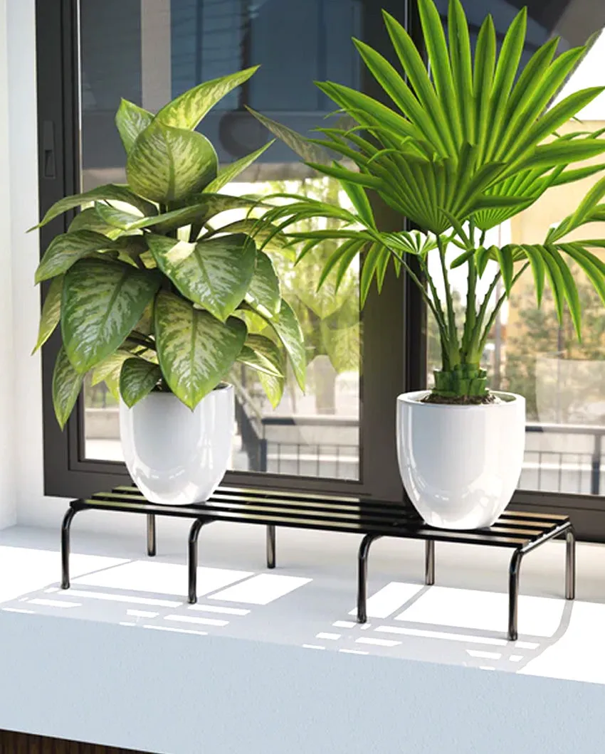Armada Metal Plant Stands | 24 x 9 x 4 inches | "Pot Not Include"