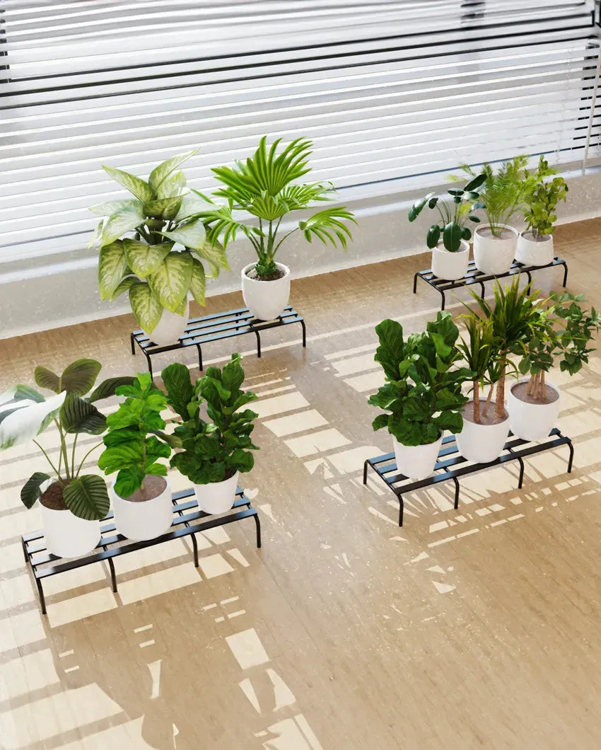 Armada Metal Plant Stands | 24 x 9 x 4 inches | "Pot Not Include"