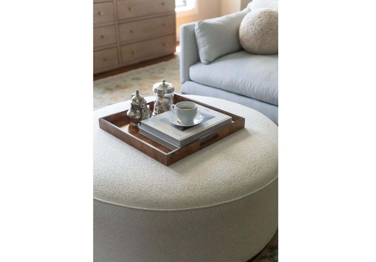 BURLED WOOD TRAY | MATTE