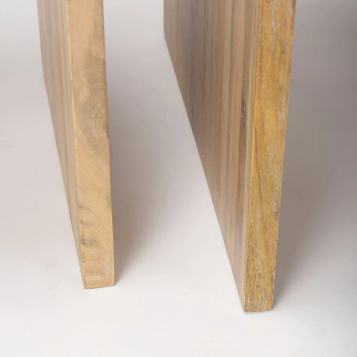 Chloe Accent Table Light Brown Wood