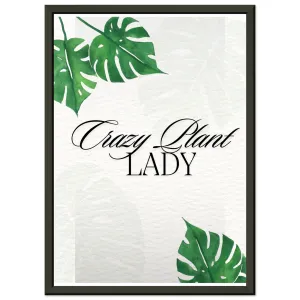 Classic Semi-Glossy Paper Metal Framed Poster