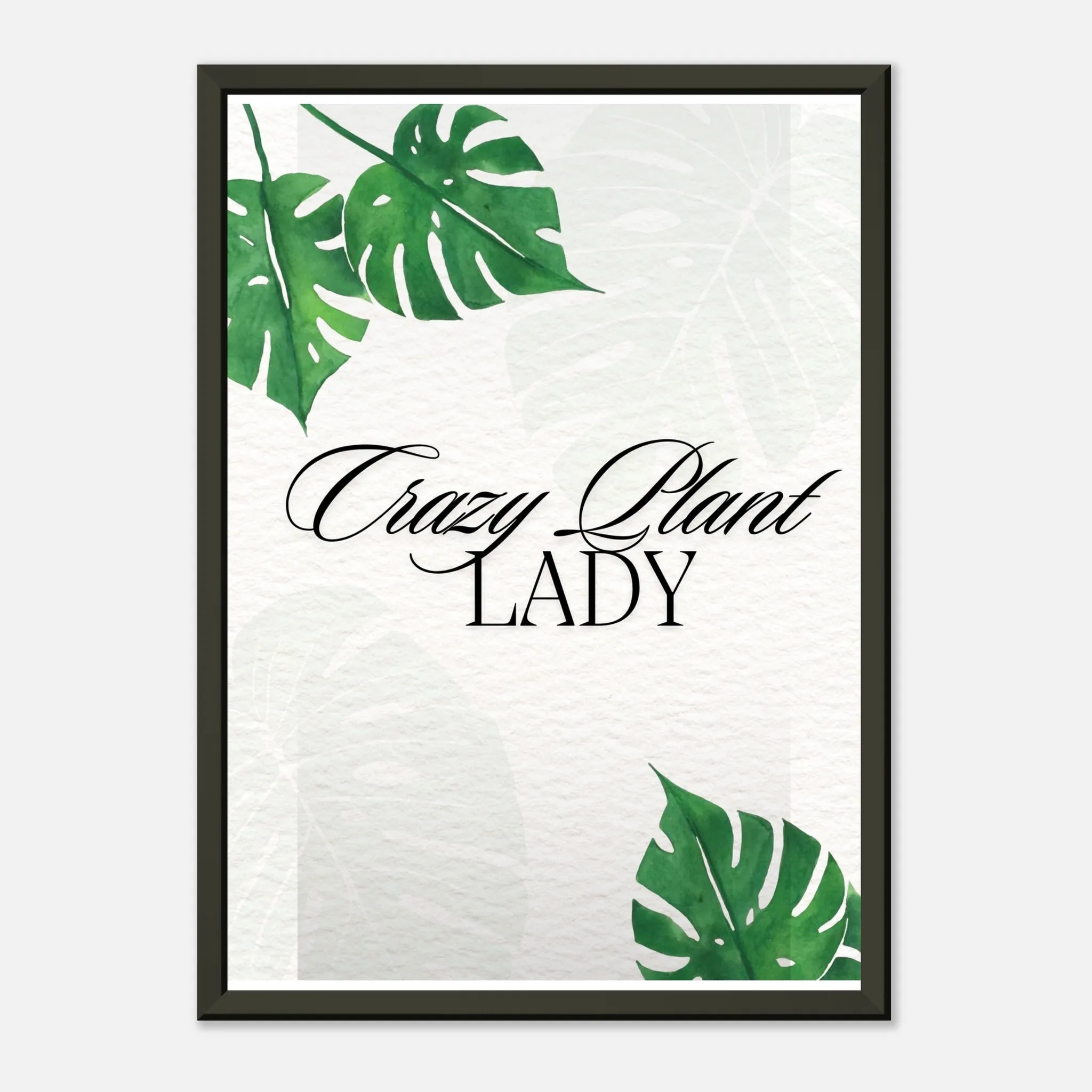 Classic Semi-Glossy Paper Metal Framed Poster