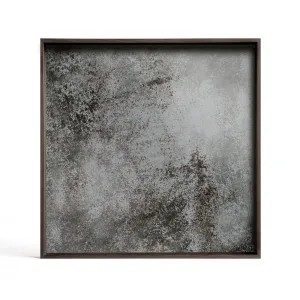Clear Square Large Mirror Tray
