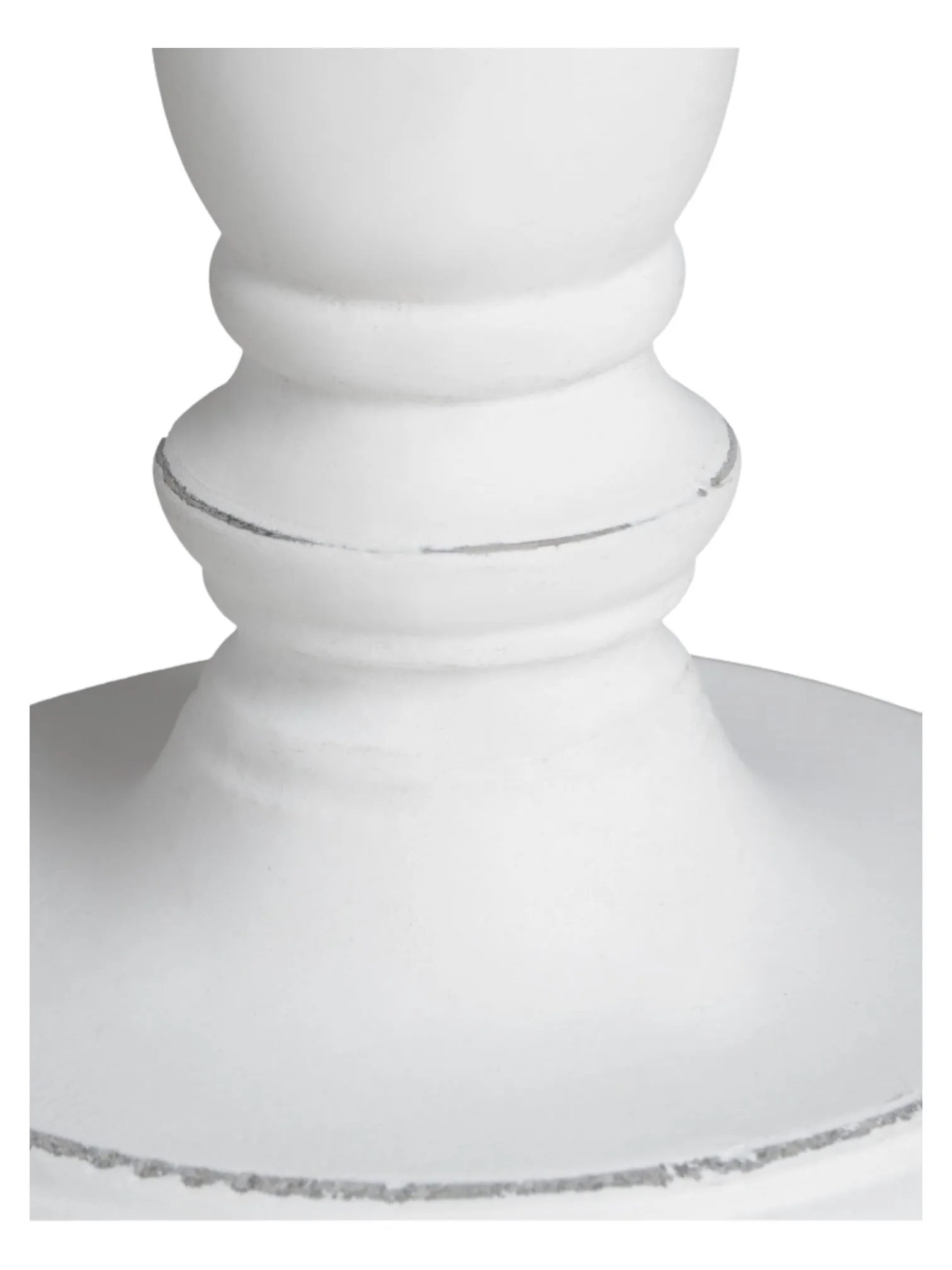 Cyrene Wooden White Table Lamp