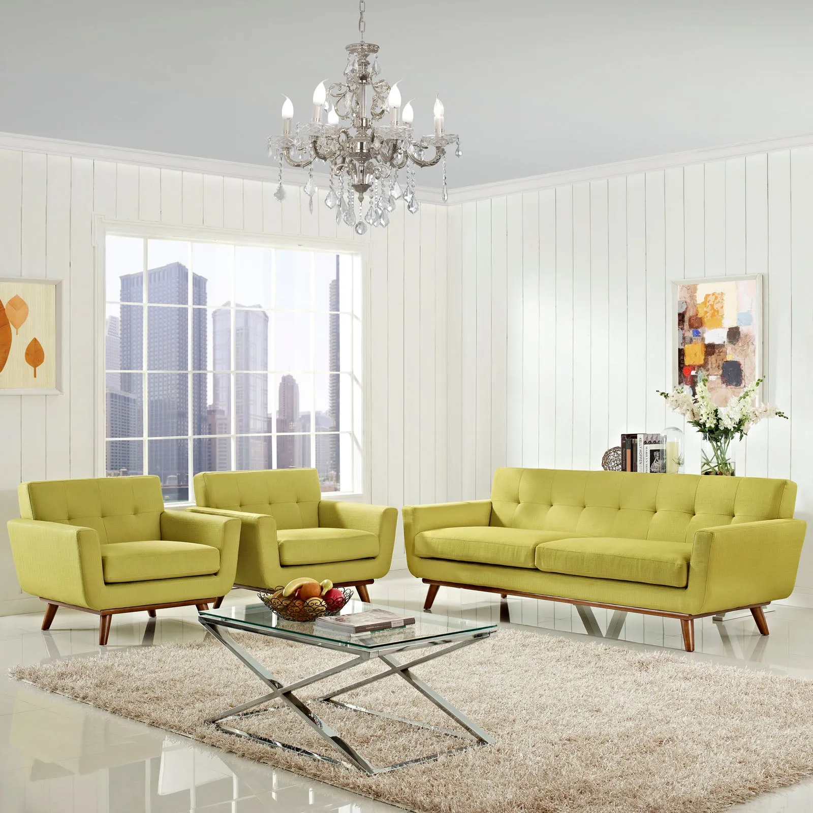 Engage Armchairs and Sofa Set of 3