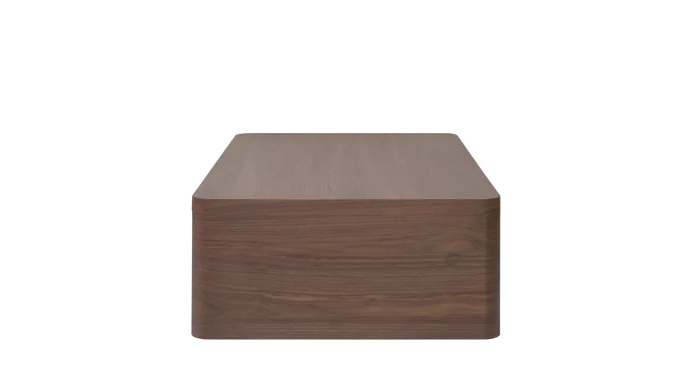 Form Storage Coffee Table, American Walnut