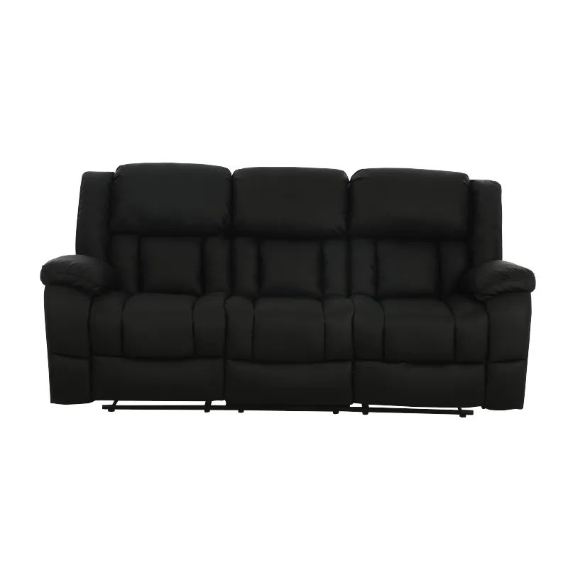 H&B PU Recliner - 3 Seater Sofa