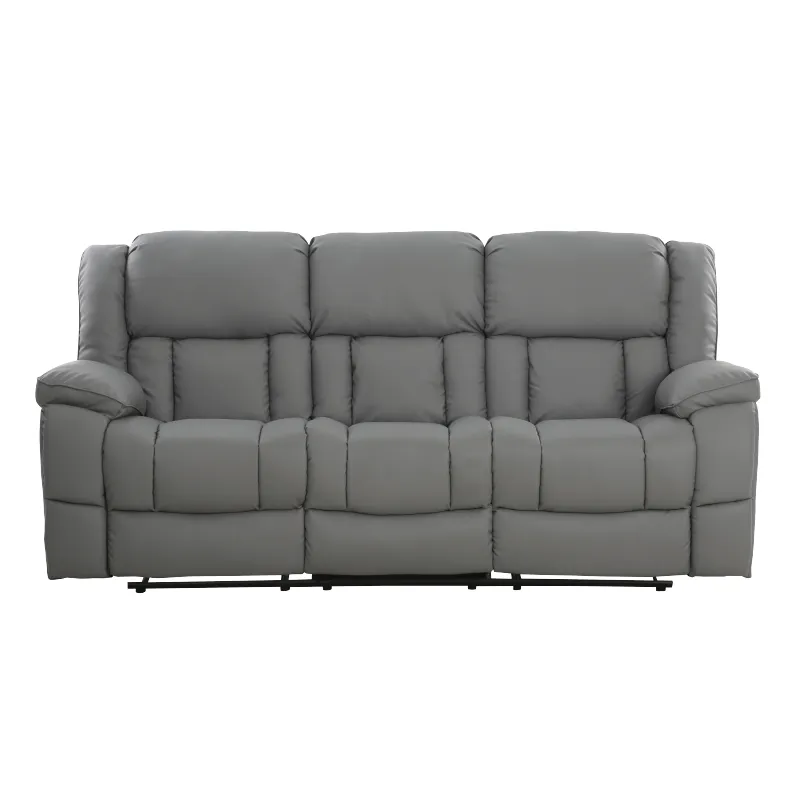 H&B PU Recliner - 3 Seater Sofa