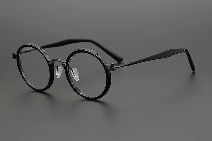 Handmade Wholesale Titanium Acetate-إطار نظارات طبية