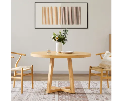 Harry 4 Seater Dining Table in Natural