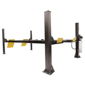 Hofmann 12K 4-Post Alignment Lift, ALI Cert. w/ 2 Rolling Jack, Turntables - EELR728APKG