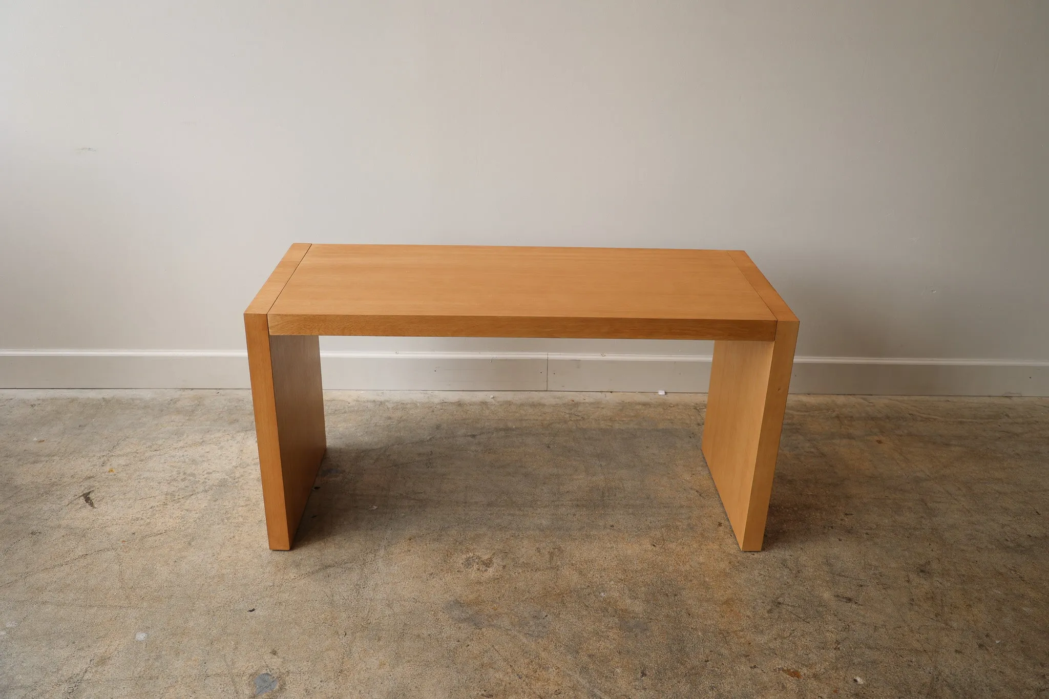 Light Wood Over Ottoman Table