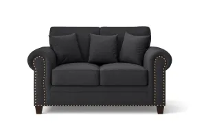 Marano 2 Seater Sofa Dark Grey Linen Fabric