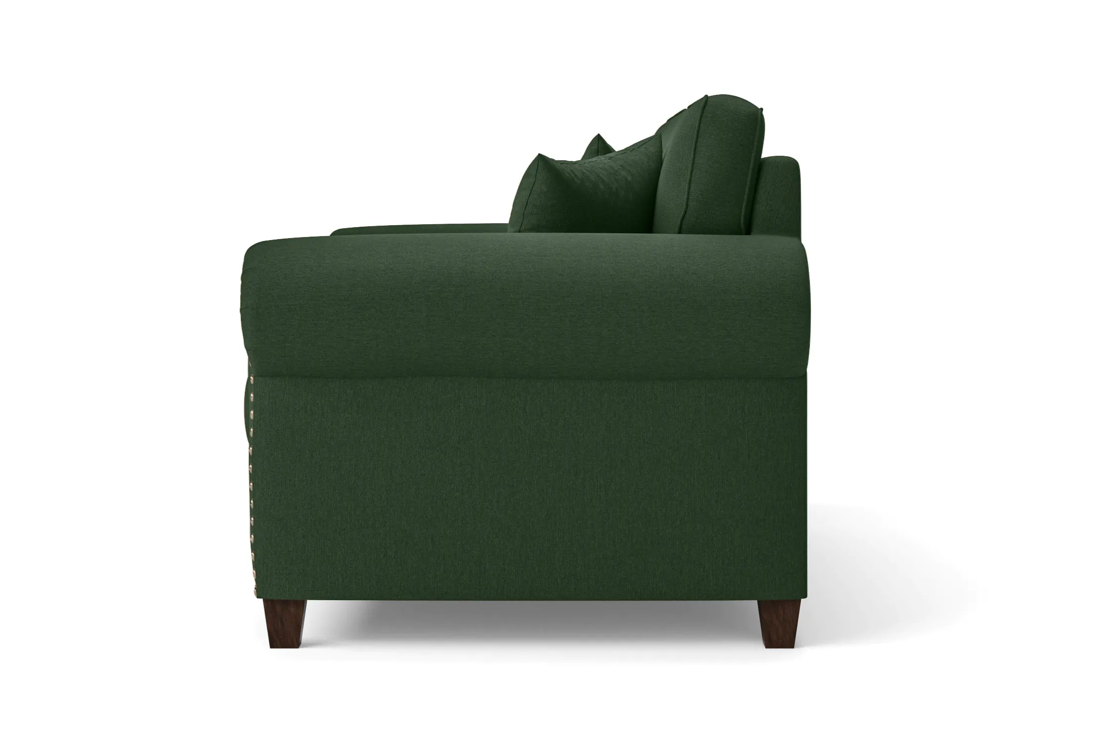 Marano 2 Seater Sofa Forest Green Linen Fabric