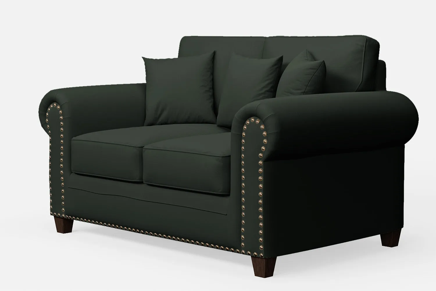 Marano 2 Seater Sofa Green Leather