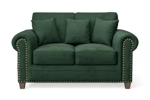 Marano 2 Seater Sofa Green Velvet