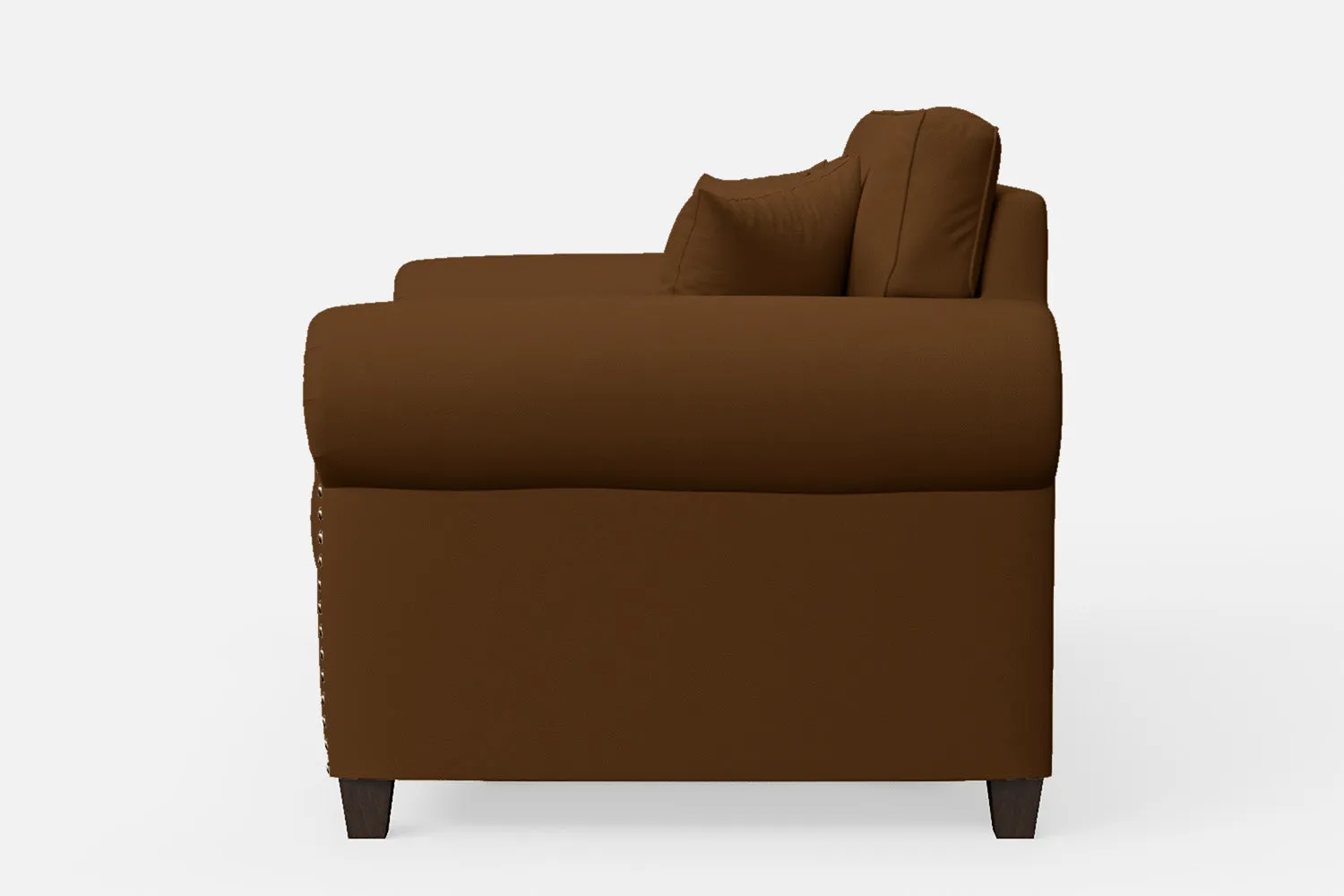 Marano 2 Seater Sofa Walnut Brown Leather