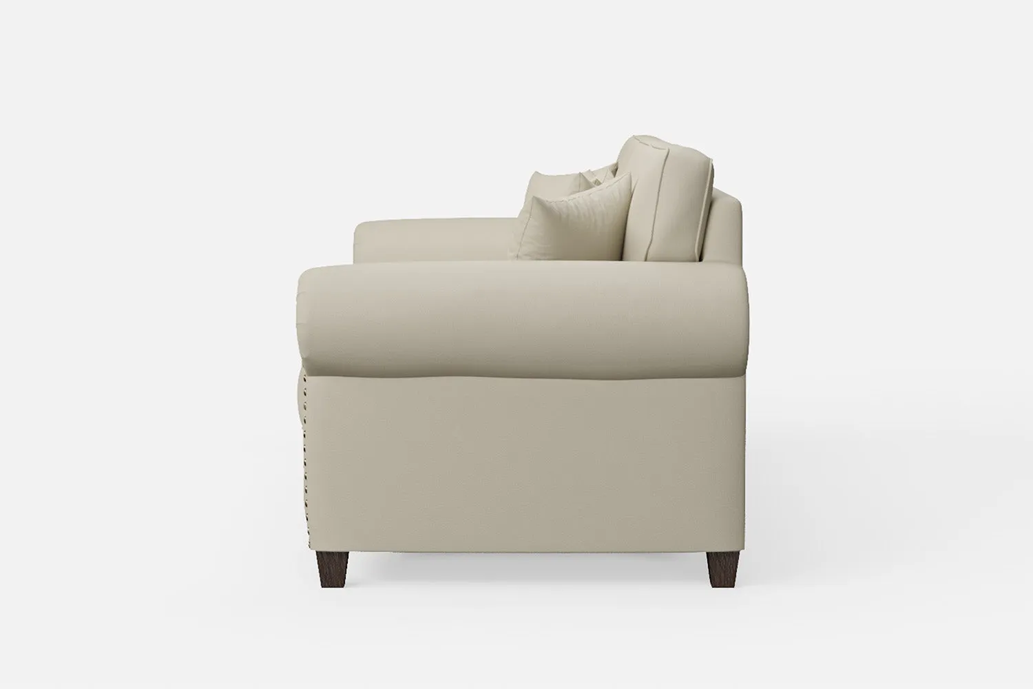 Marano 3 Seater Sofa Cream Leather