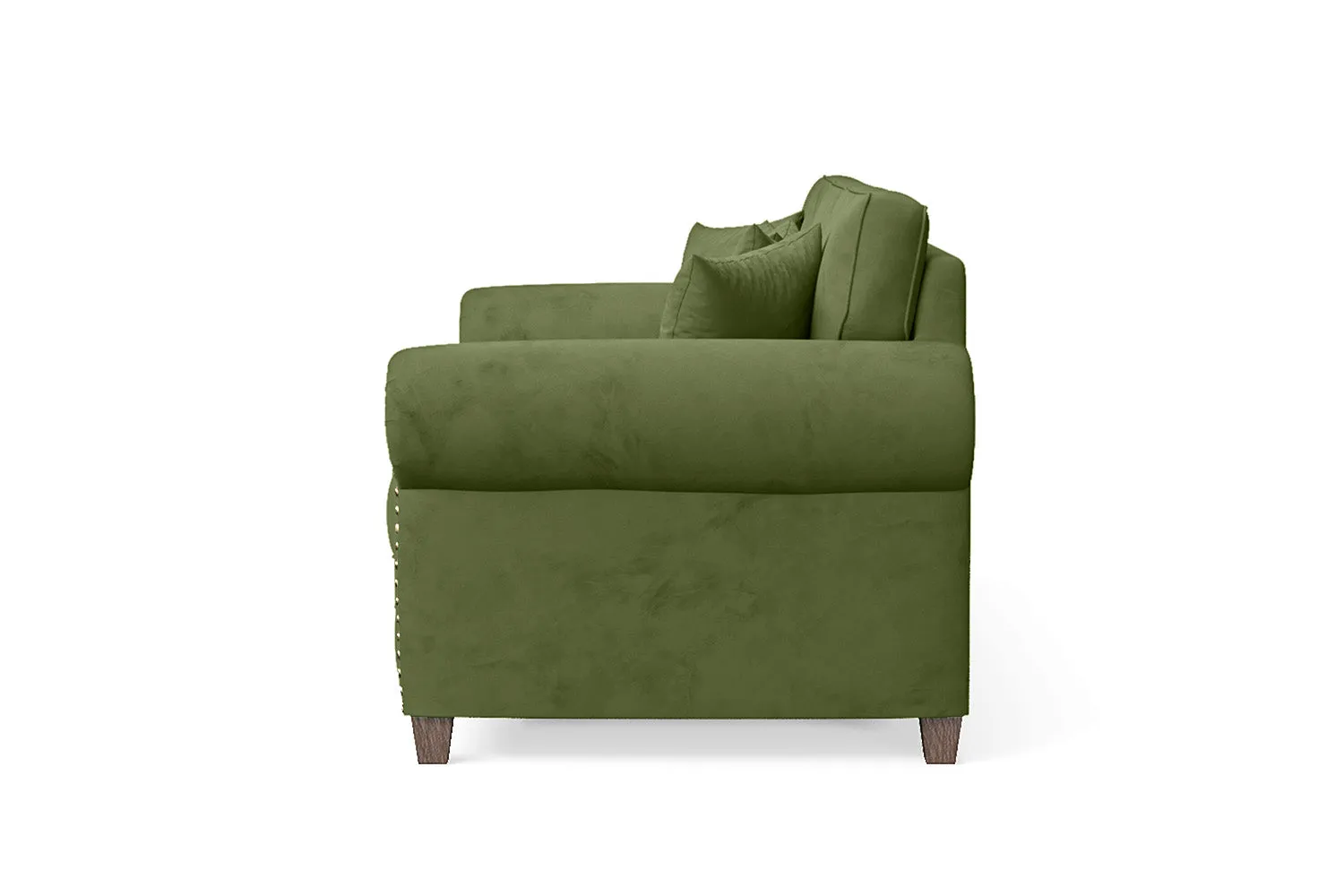 Marano 3 Seater Sofa Lime Velvet