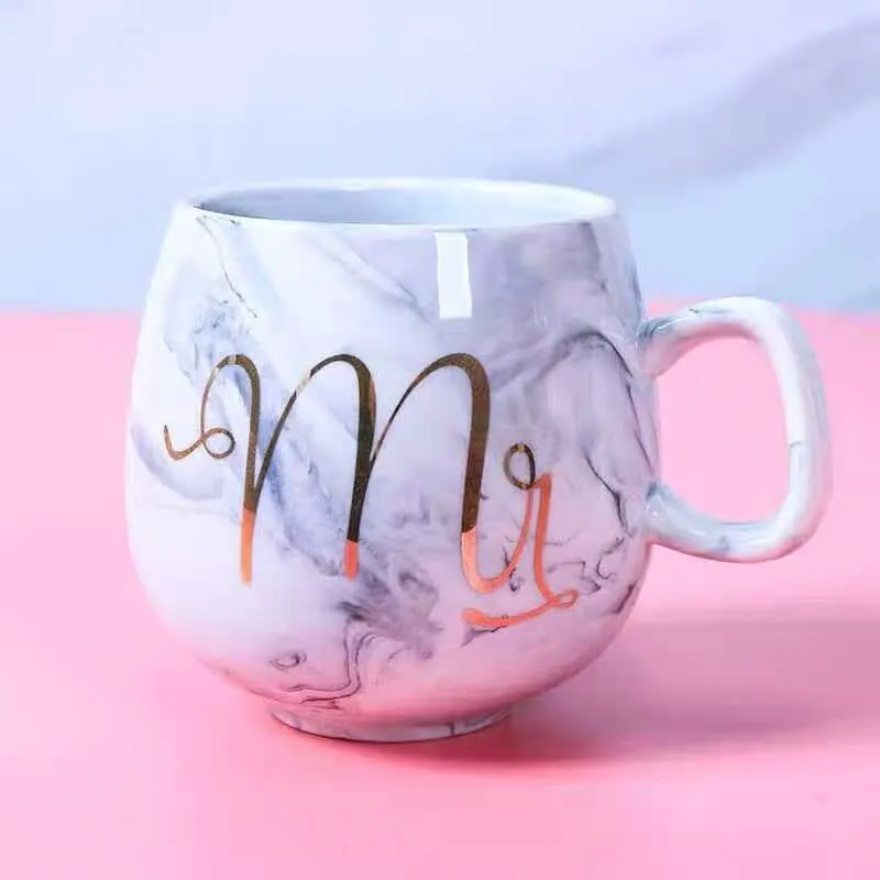 Marble Pattern Coffee Mug