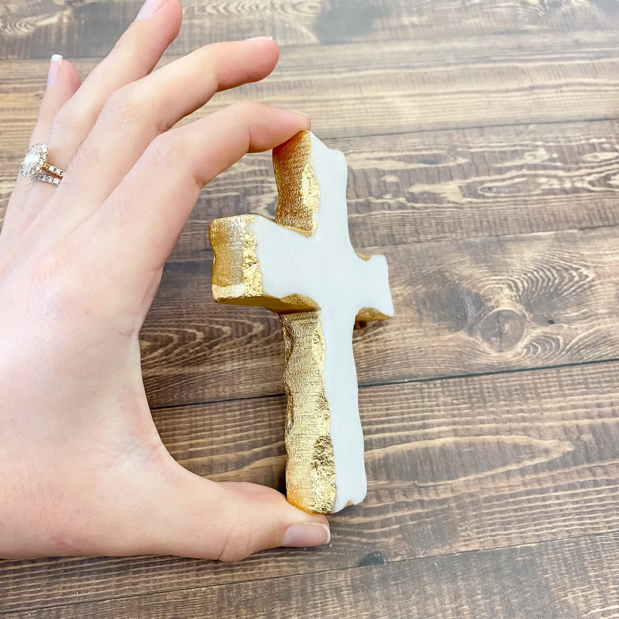 Marble Prayer Cross