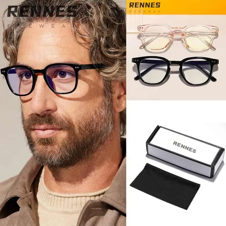 Men's Women's Daily Reading Square Flat-نظارات قراءة يومية