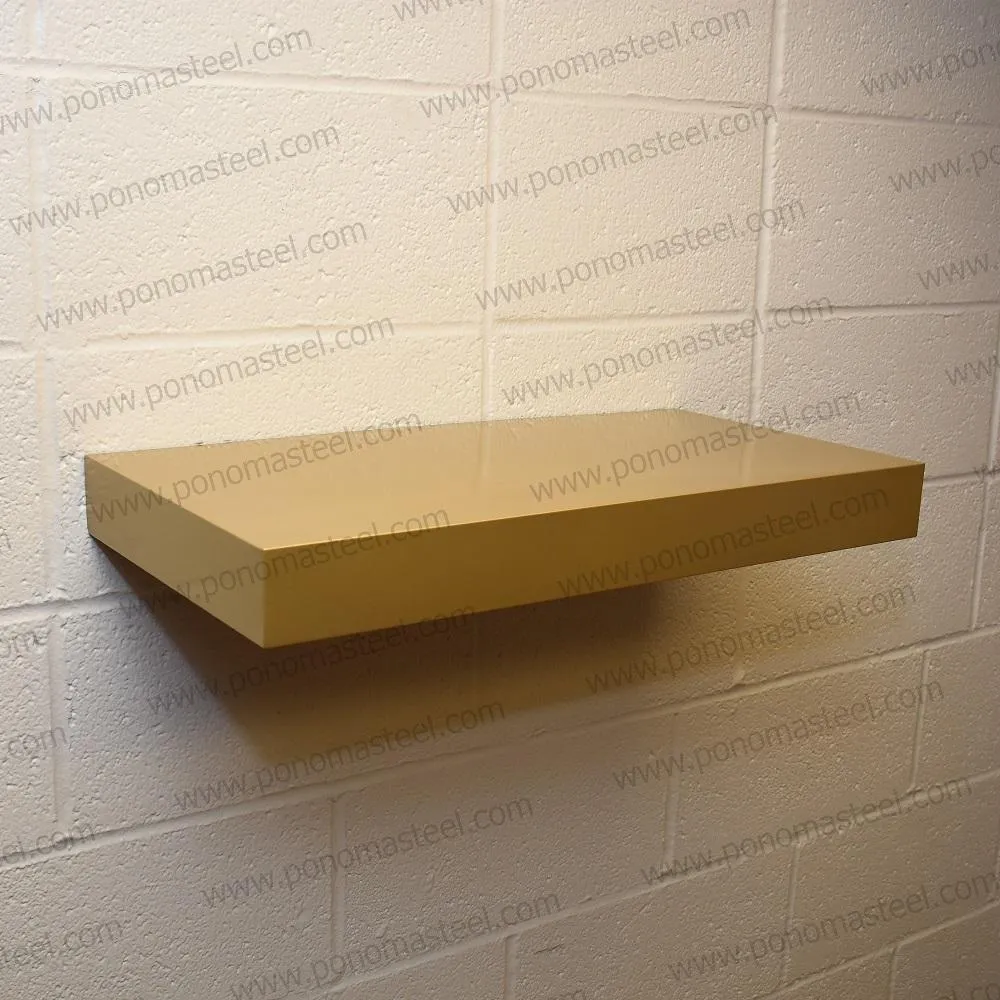 Metal shelves 53"- 57" (cm. 135 - 145) made-to-order floating shelves Ponoma®