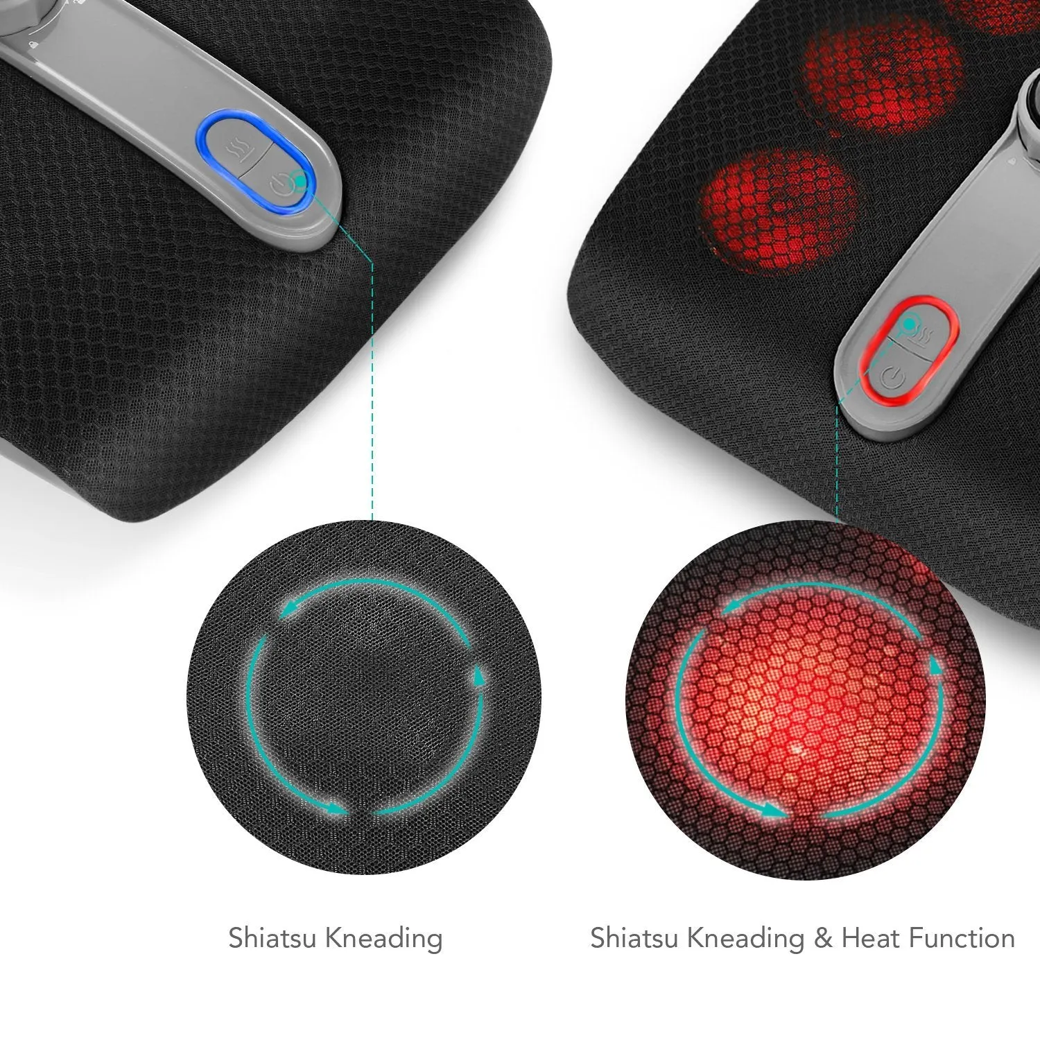 Naipo Foot Massager with Heat and Deep Kneading