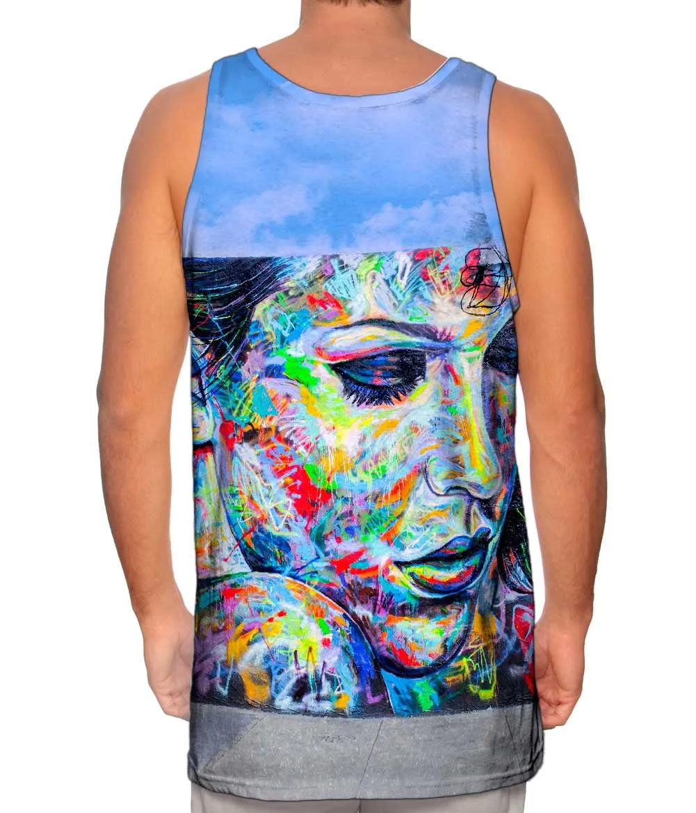 Paint Splashes Woman Graffiti Art Basel Miami 2013