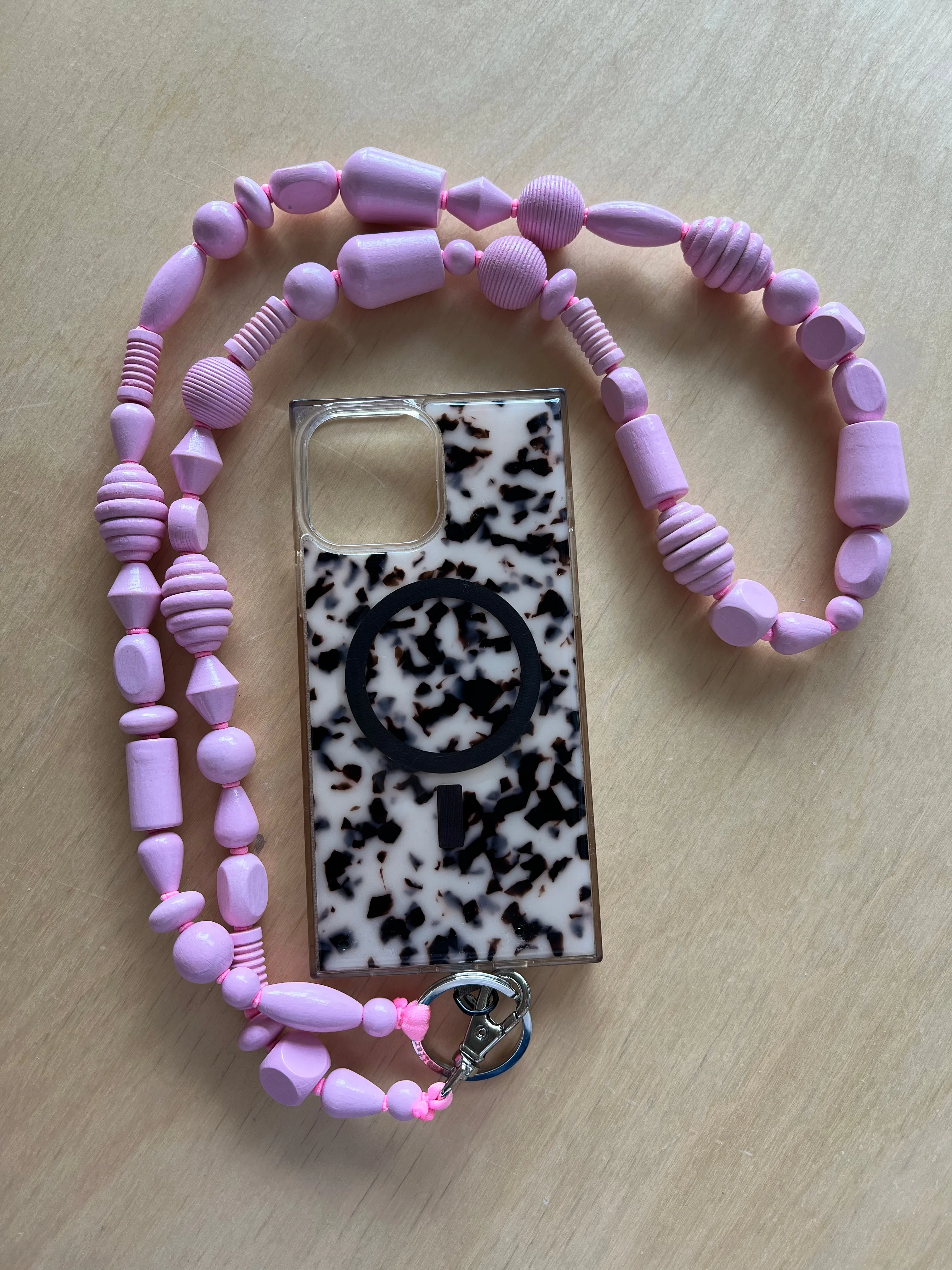 Perlenmix Phone Necklace | Ina Siefart