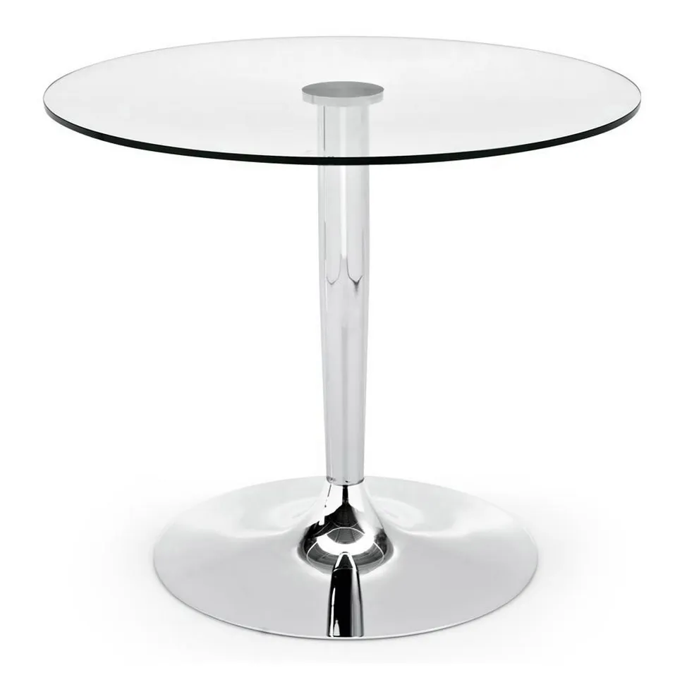 planet small glass dining table