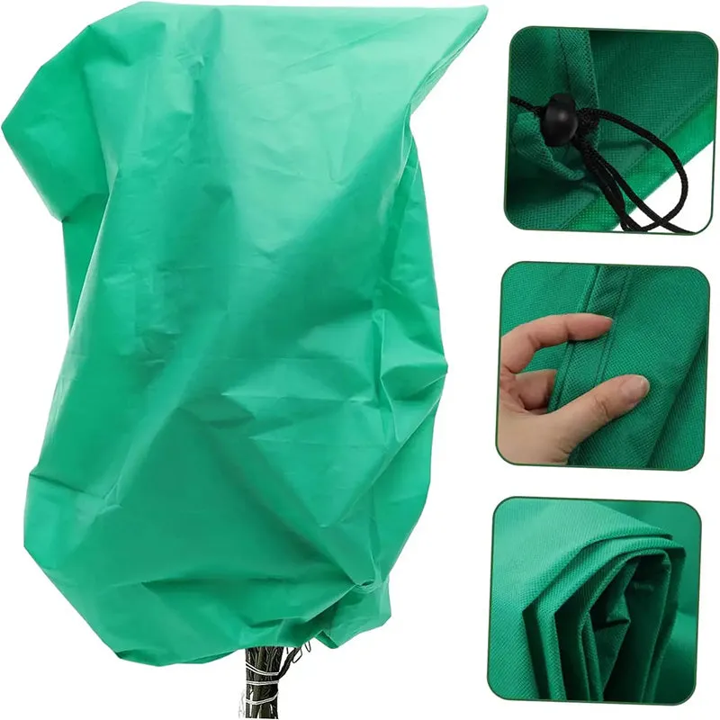 Plant Thickened Drawstring Bag Freeze Protection Covers49% OFF