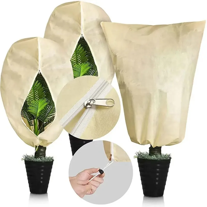 Plant Thickened Drawstring Bag Freeze Protection Covers49% OFF