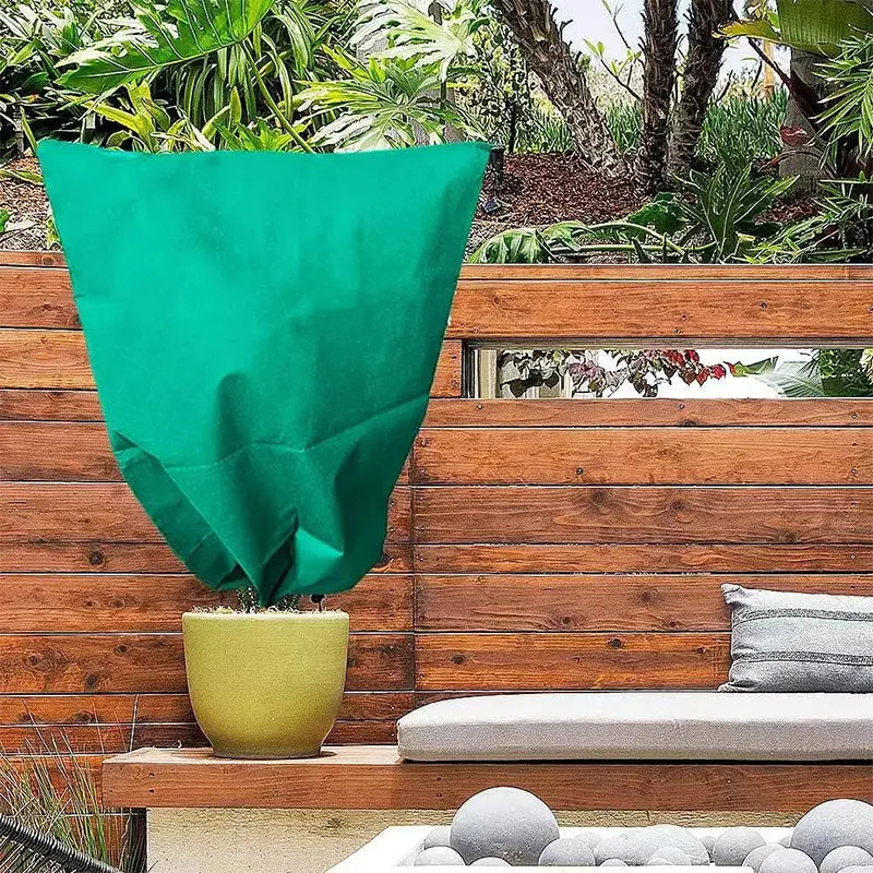 Plant Thickened Drawstring Bag Freeze Protection Covers49% OFF