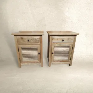 PLANTATION BEDSIDE TABLES