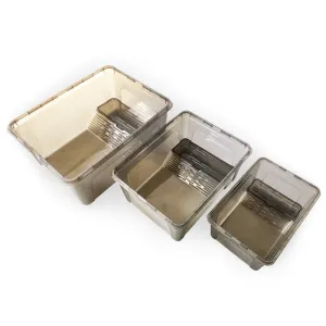 Plastic Turtle Tank w/platform Black