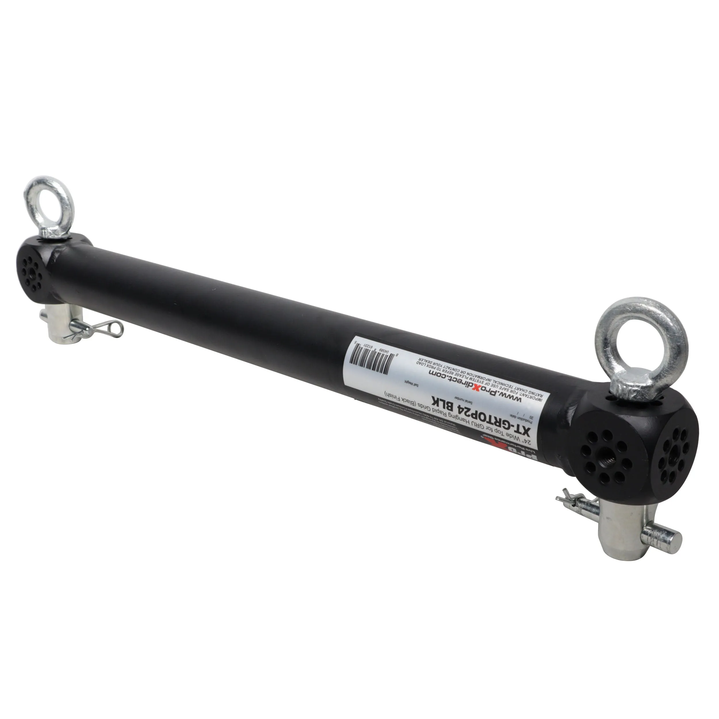 ProX XT-GRTOP24 BLK 24" Width Module Top Bar for ProX XT-GRU Rapid Grid Modular System | Black Finish