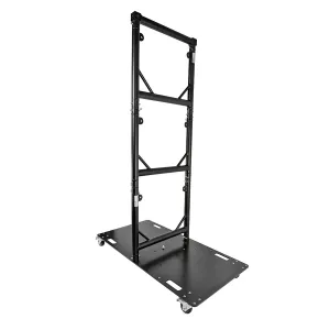 ProX XT-GRU-PKGX3 BLK Truss Modular 3X Rapid U Grid Trio Package for Lighting - Moving Heads W-Rolling Aluminum Baseplate | Black Finish