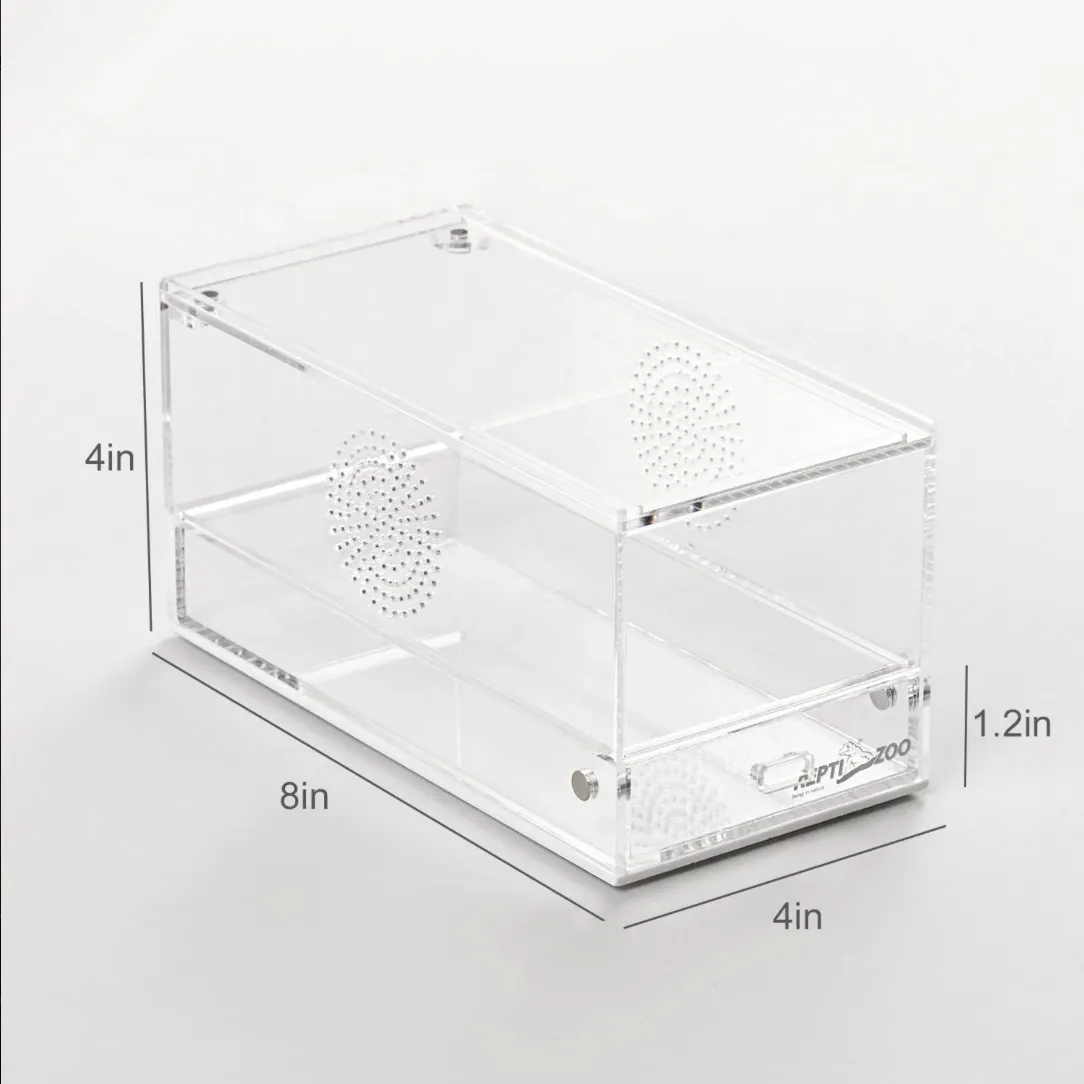 REPTIZOO Acrylic Breeding Enclosure ACR Series (Mantis Feeder)