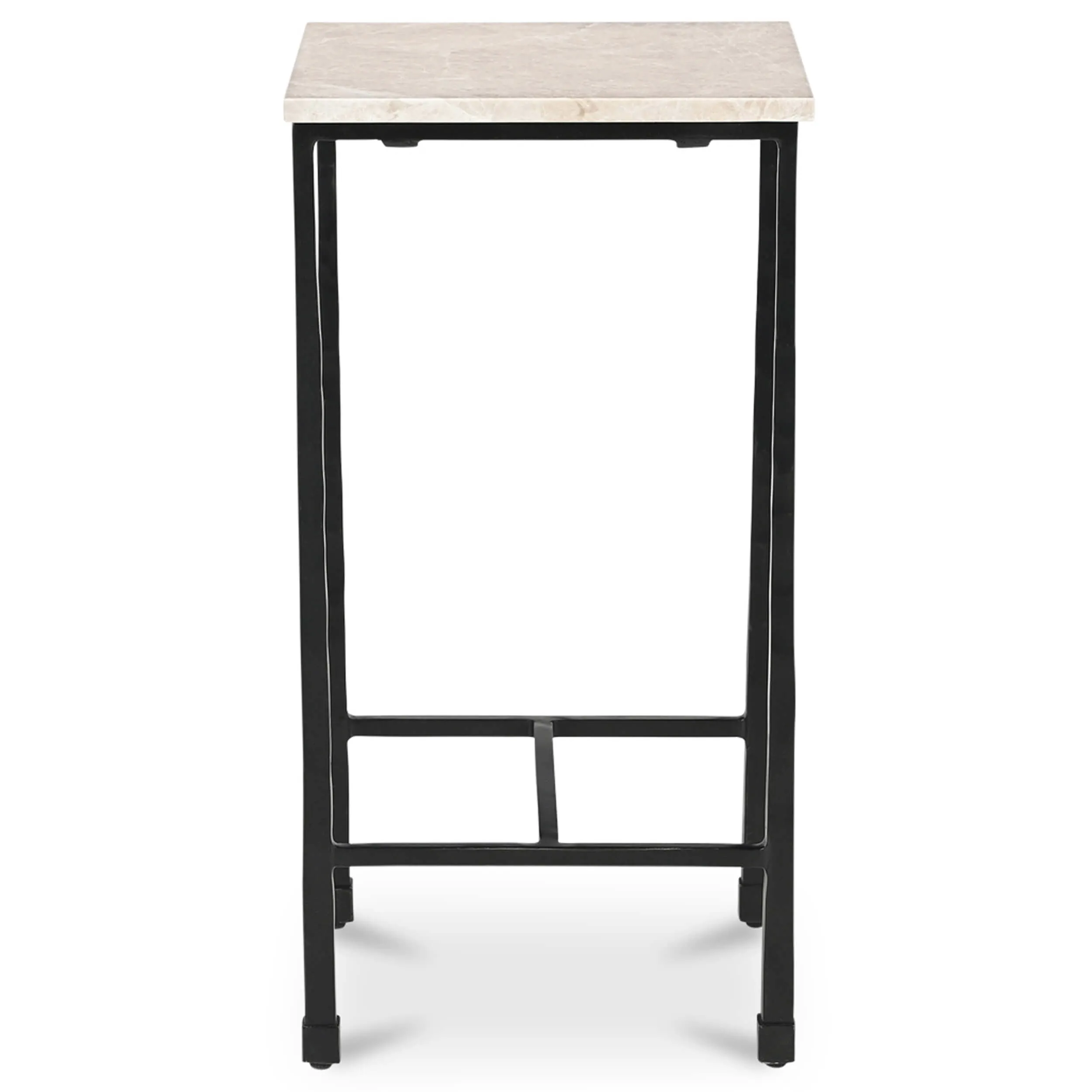 River Side Table, Botticino Marble