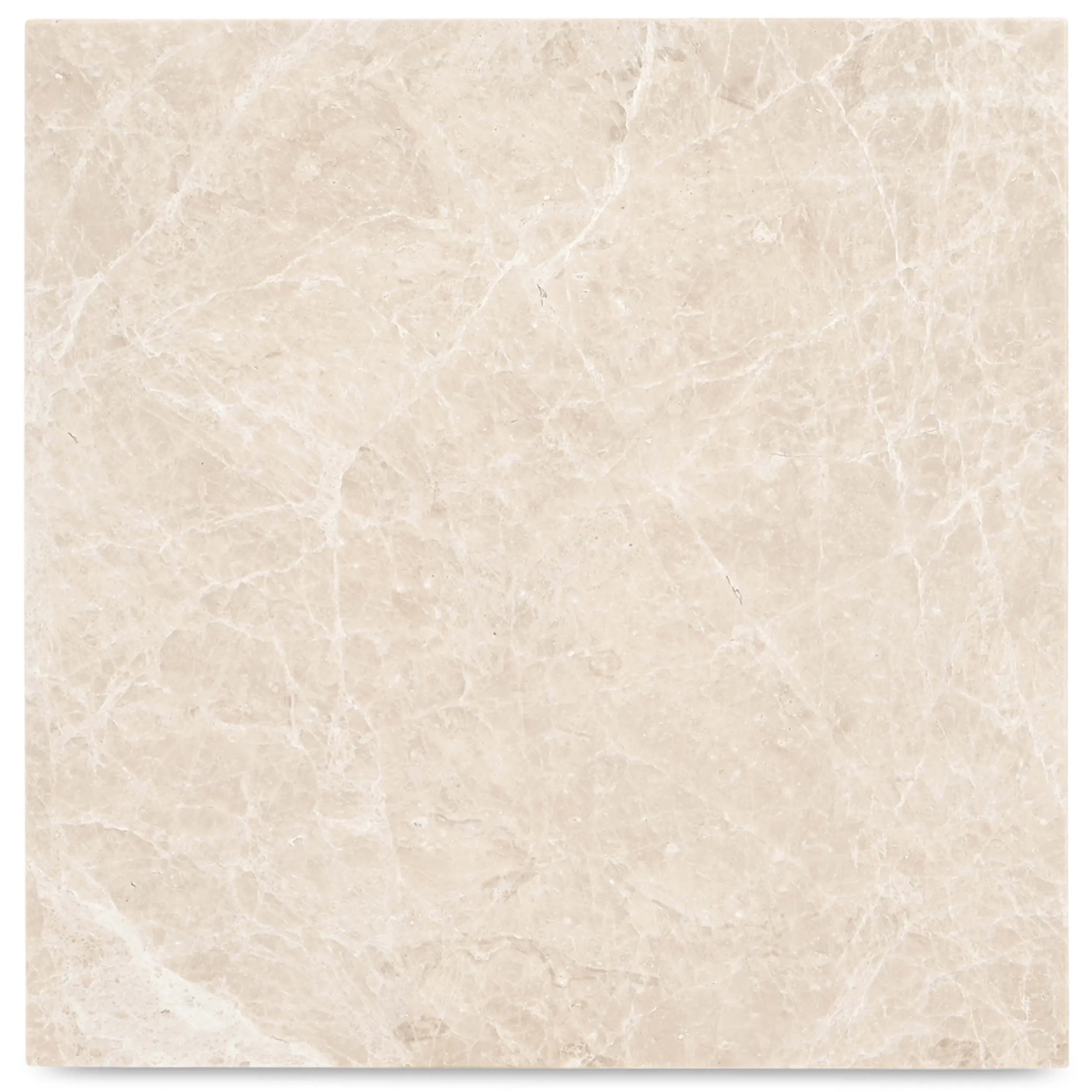 River Side Table, Botticino Marble