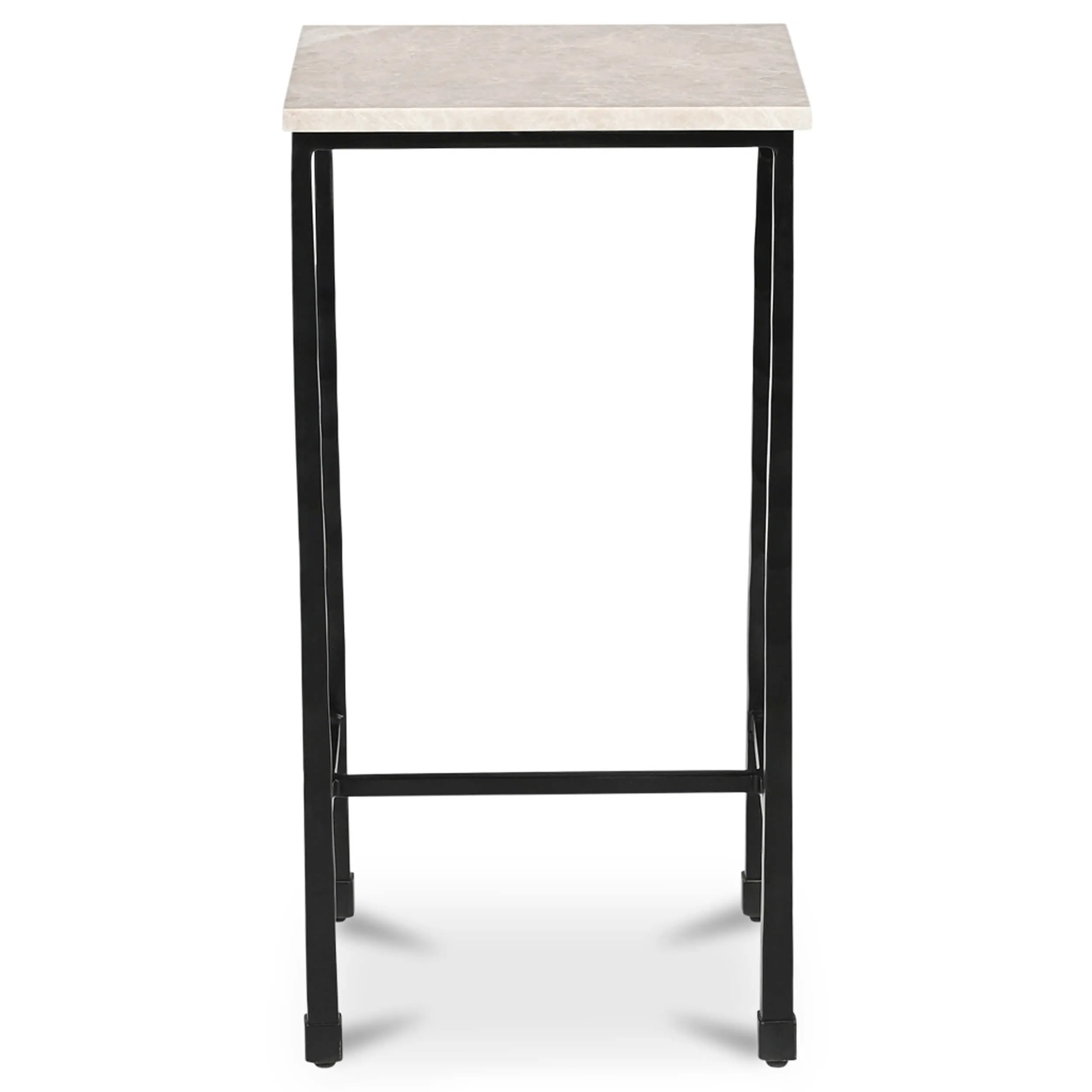 River Side Table, Botticino Marble