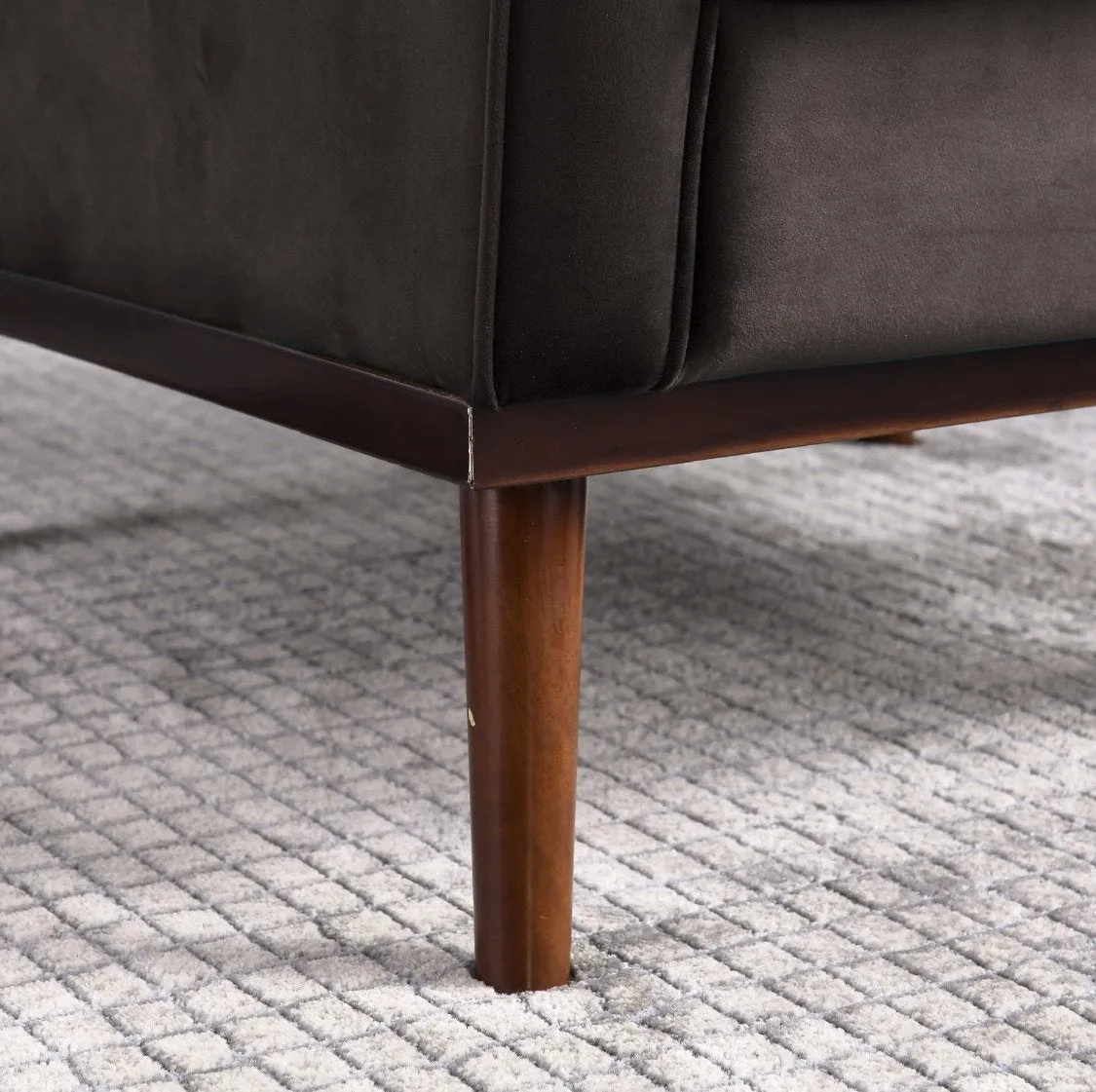 Rubeza Scott Collection Armchair - Iron Grey