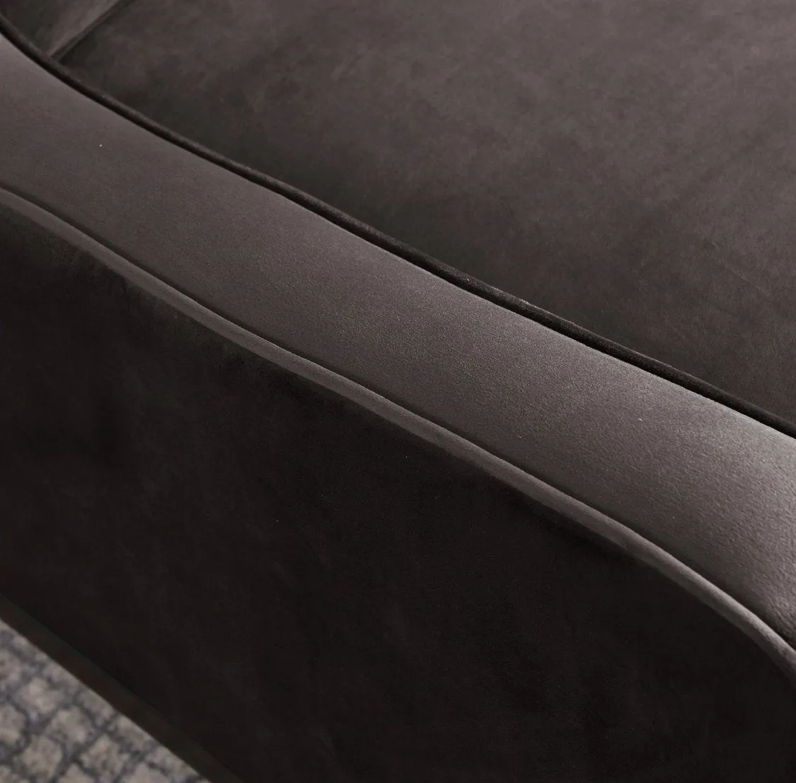 Rubeza Scott Collection Armchair - Iron Grey