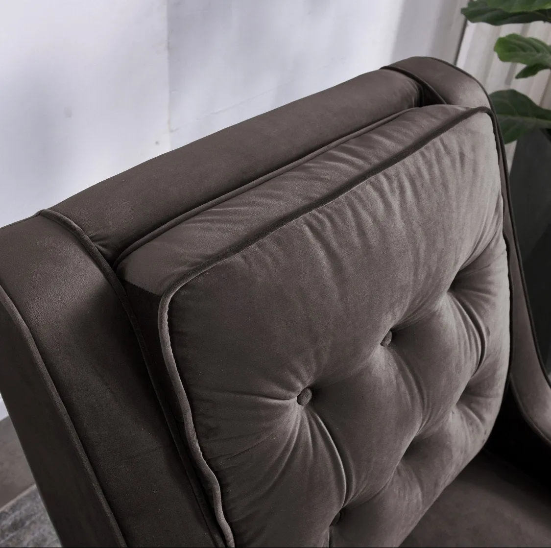 Rubeza Scott Collection Armchair - Iron Grey